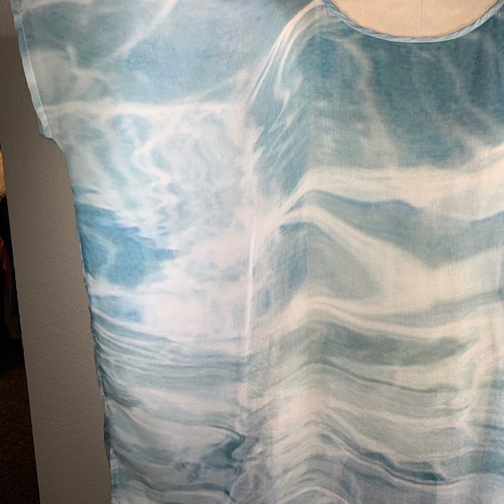 Biya by Johnny Was Orinoco Heavens Silk Tunic NWT - Picture 2 of 6
